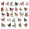 Pegatinas de Caballo Galopante de Nuevo Estilo Transfronterizas de 56 Piezas Decoración Creativa de Caballo Corriendo para Año Nuevo Pegatinas de Material del Año del Caballo