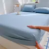 Ropa de Cama Estampada de Comercio Exterior Transfronterizo Pieza Única Cubierta Protectora Antipolvo para Colchón Cubierta para Cama Individual de Dormitorio de Estudiante Fabricante Venta al por Mayor