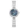 Explosión en vivo súper ventas nueva carcasa de diamante reloj sirena para mujer reloj de cuarzo fabricantes en stock al por mayor