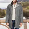 En Stock Transfronterizo Otoño e Invierno para Hombre Comercio Exterior para Hombre Abrigo de Borrego de Longitud Media Chaqueta de Lana de Moda para Hombre Hombre