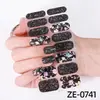 Zhengxiang pegatinas de uñas de dibujos animados nuevas transfronterizas lindas película de esmalte de uñas impermeables amor ins pegatinas de uñas pequeñas frescas