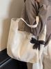 2025 Primavera Nuevo Estilo Coreano Casual Simple Bolso Tote de Gran Capacidad Ligero para Ir al Trabajo Estilo Casual Bolso de Hombro para Mujer