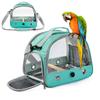 Bolsa Transportadora Portátil para Pássaros Pequenos Animais Calopsita Hamster Bolsa de Viagem Gaiola Dobrável para Pássaros Transportadora para Papagaios Bolsa de Ombro para Passeio de Pássaros