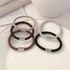 Novo Estilo Simples Elástico de Cabelo Corda de Cabelo Japonês e Coreano Alta Elasticidade Durável Anel de Cabelo Alto para Rabo de Cavalo Corda de Cabelo para Menina Acessórios de Cabelo