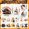 Juego de pegatinas para coche de crucero de Halloween, pegatinas magnéticas, pegatinas decorativas de dibujos animados, pegatinas para fiestas, pegatinas festivas, pegatinas para refrigerador, decoraciones para fiestas