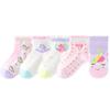 Calcetines para Niñas Primavera y Verano Calcetines Finos para Niños Calcetines de Algodón Transpirables Calcetines de Malla de Unicornio Calcetines para Niñas Procesamiento y Personalización