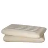 Travesseiro de Algodão com Espuma de Memória e Trigo para Adultos, Uso Doméstico, Proteção da Coluna Cervical, Auxílio para Dormir, Núcleo de Travesseiro Especial, Um Par