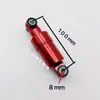 Horquilla Trasera Amortiguador Trasero Scooter Eléctrico Xilop Amortiguador de Resorte Trasero Multicolor Distancia entre Agujeros 110 mm mm Universal