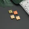 Joias de Ano Novo Douradas Foscas Série Riqueza e Prosperidade Corrente de Celular Chaveiro Corrente Acessórios para Joias DIY