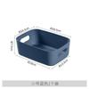 Caja de Almacenamiento Escritorio Almacenamiento de Cosméticos Organizador de Artículos Varios Cesta de Almacenamiento Plástico Snack Hogar Cocina Caja de Almacenamiento