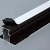 Filme protetor autoadesivo de aço inoxidável PE preto e branco liga de alumínio pintura filme metálico largura 50cm5 fio adesivo 100 metros