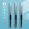 Cuchillo de Cerámica para Manualidades y Pintura, Corte de Papel DIY Infantil, Tapete de Dibujo, Tapete de Mesa, Cuchillo de Plástico para Tallar