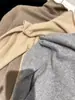 Coleção pessoal do proprietário! Camada base de lã com gola livre de cashmere outono e inverno suéter modelador camada base de tricô versátil