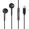 Auriculares intrauditivos con cable adecuados para Apple 3.5mmTipo-C Digital Huawei con Control de Cable para K-song en Mac