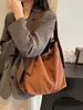 Elegante bolso vintage para mujer 2026 nuevo modelo bolso de axila gran capacidad bolso de hombro versátil para ir al trabajo y uso casual bolso tote