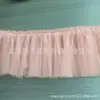 Adornos de Encaje Plisado Denso de 15 cm para Dobladillos de Faldas, Bordes de Ropa, Accesorios para el Cabello y Materiales Decorativos con Bordes Fruncidos