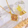 Tribunal francés simple trébol de cuatro hojas geométrico diamante concha blanca calcita roja pulsera chapada en 18K adornos de diamante medio clásico