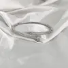 Pulseira Cobra de Alto Padrão para Comércio Exterior, Cravejada com Zircônias, para Mulheres, Pulseira Geométrica Full Diamond de Luxo Leve em Ouro 18K, Atacado do Fabricante