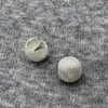 Pendientes Metálicos Redondos de Malla con Purpurina Fina de Doble Cara para Mujer, Pendientes Elegantes, de Moda y Versátiles