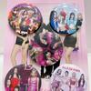 Novo Kpop Hunter Magic Girl Grupo Insígnia Anime Japonês Desenho Animado Insígnia Pin Insígnia Cola