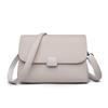 Bolsa Transversal Simples, Bolsa para Celular, Bolsa de Ombro Feminina em Couro Genuíno, Couro Bovino de Primeira Camada, Elegante e Versátil, Novo Estilo da Moda da Temporada