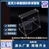 Rack de Pipetas de Plástico Resistente a Ácidos y Álcalis de Laboratorio de una Sola Cara Trapezoidal Doble Cara Trapezoidal Soporte para Pipetas Vidrio