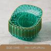 Silaiman Light Luxury Phnom Penh Diamond Bone Spitting Dish Lanche de qualidade alimentar doméstica Frutas secas Prato de frutas secas Prato de lanche de doces