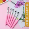 Transfronteiriço Novo Kit com 7 Pincéis Portáteis Removíveis para Nail Art Caneta de Pintura Colorida Caneta para Pintura Halo Caneta Metálica para Fototerapia