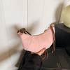 Bolso de Crowdsourcing de Alta Gama Extranjero con Sentido de Nicho para Mujer Otoño e Invierno Vintage 2024 Nueva Moda Bandolera Crowdbag Bolso Dumpling para Viajeros