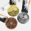 Medalhas de Metal Criativas Douradas, Prateadas e de Bronze para os Jogos da República Popular da China Medalhas de Metal Comemorativas Medalhas de Exportação para Comércio Exterior