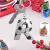 Llavero Colgante de Coche Diseño Plano Bola Nueva Moda Único Letra 2D Deportivo 26 Fútbol Artículo Transfronterizo