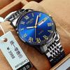 Relojes de negocios con explosiones en vivo, relojes para hombres, relojes para hombres, aleación de cuarzo, fabricantes de comercio exterior en stock, venta al por mayor, una generación de cabello
