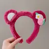 Diadema versátil y peculiar para otoño e invierno para mujer, diseño de corona alta para hacer que la cara parezca más pequeña, elegante y atractiva, accesorio para el cabello dulce y moderno