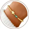 Pulseira Europeia e Americana de 26 Letras Transfronteiriça Nova Moda Ol Versátil Simples Estilo para o Dia a Dia Pulseira de 12 Pedras de Nascimento Presente para Mulheres
