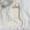 Calcetines de Primavera y Verano, Calcetines Apilables para Mujer, Calentadores de Piernas sin Pies con Bloques de Color, Calcetines Largos con Volantes, Calcetines Versátiles Simples para Pantorrilla, Algodón Puro