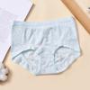 Qiaonaishi Sin Costuras Cómodos Simples Algodón de Color Sexy Elástico Tiro Medio Levanta Glúteos Bragas Bragas de Algodón de Color Calzones para Mujer