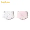 [Propiedad Intelectual de Peppa Pig] Calzoncillos tipo bóxer para niñas Balabala Pantalones cortos de cuatro puntas para niños Paquete de dos