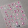 TENSOR nuevas pegatinas de uñas de dibujos animados artesanales pegatinas de uñas adhesivas tridimensionales joyería TS-3453 polvo Xiangyun longta