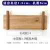 Tablero Perforado de Madera Maciza Estante de Almacenamiento para Accesorios Ganchos Fósforo Agujero Redondo Varilla de Madera Divisor de Estante Madera Ningún Otro
