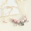 Nuevo Pulsera de Cerámica Jingdezhen Estilo Chino Pulsera Artística Versátil de Verano Lujo Ligero Joyería de Diseño de Nicho de Gama Alta
