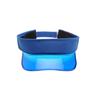 Chapéu feminino verão simples moda vazio chapéu alto ao ar livre viagem chapéu de sol masculino estilo coreano all-match seaside PVC chapéu de sol