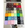 Yuanxi-2026 Principios de Otoño Nuevo Estilo Minimalista Coreano Versátil Ajustado Multicolor Cuello Redondo Manga Larga Camiseta Básica 308