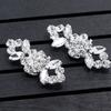 Comércio exterior eBay moda strass fivela de sapato flor de sapato fábrica direta strass flor de sapato atacado