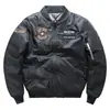 Chaqueta Bomber Transfronteriza para Hombre Nueva Casual Bordada Superior Marca de Moda MA-1 Juventud Cuello de Béisbol Chaqueta Funcional