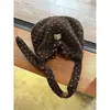 Bolsa de Mano de Felpa con Lunares Estilo Retro Coreano para Mujer 2025 Nuevo Otoño e Invierno Gran Capacidad Bolso de Hombro Cruzado Retro para Viajar