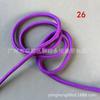 Cuerda Redonda de Poliéster de Color de 5 mm para Cintura de Pantalón Cordón de Sudadera Correa para Gorra Cordones de Zapato Accesorios Decorativos para Ropa Cuerda Diypp