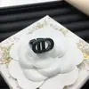 Anillo Ajustable Dior/Dior Best-Seller Transfronterizo Letra Cd para Mujer, Anillo Abierto de Latón Vintage Abeja Lujo Ligero Europeo y Americano