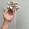 Nueva Banda para el Cabello Plisada de Doble Capa Intestino Grueso Cinta de Lazo Cuerda para el Cabello Cola de Caballo Accesorios para el Cabello Banda para el Cabello Tocado Femenino Sentido de Alta Gama