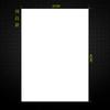 Periódico A4 manuscrito para el mar, para tiendas de conveniencia, supermercados, con precio de oferta especial, tarjeta de presentación en blanco, de doble cara, para productos básicos.
