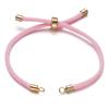 Accesorios DIY Semiacabado Navidad Cuerda de Mano Ajustable Cuerda de Mano Milan con Hebilla Pulsera Tejida de Pareja